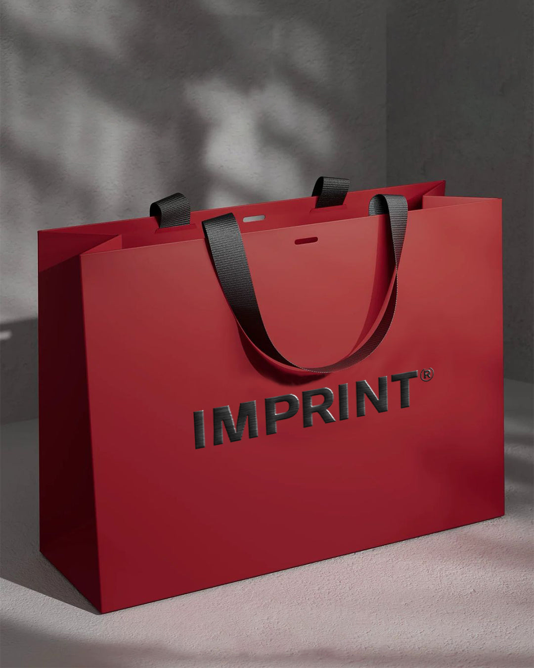 Custom Luxury Colored Shopping Bags with Ribbon Handles – IMPRINT®