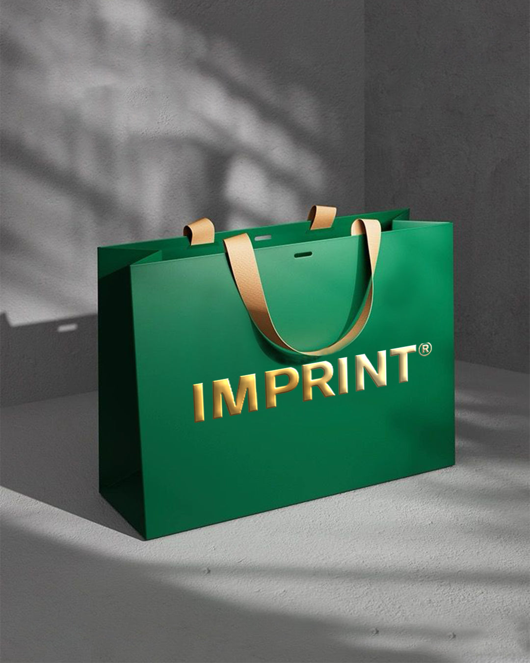 Custom Luxury Colored Shopping Bags with Ribbon Handles – IMPRINT®