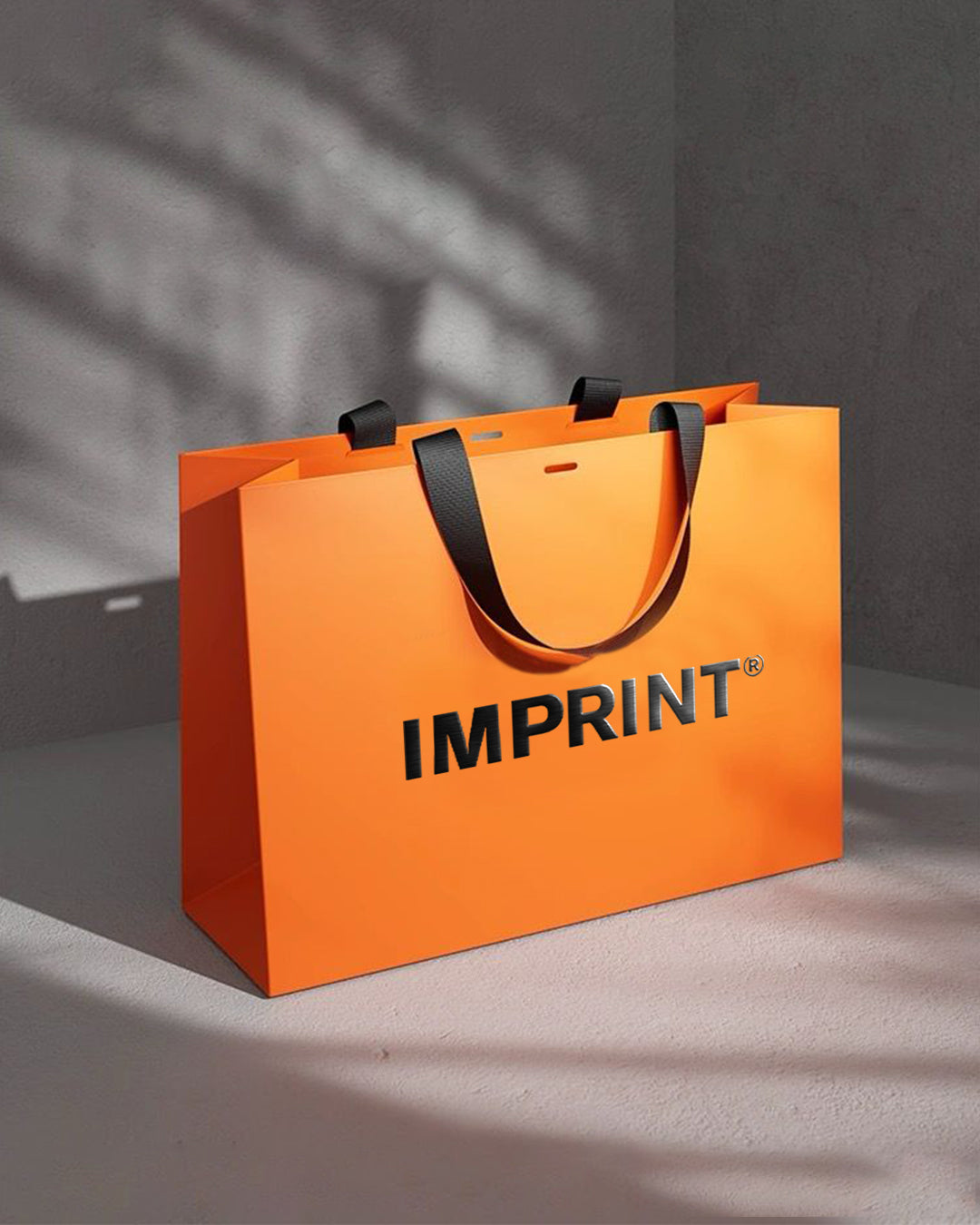 Custom Luxury Colored Shopping Bags with Ribbon Handles – IMPRINT®