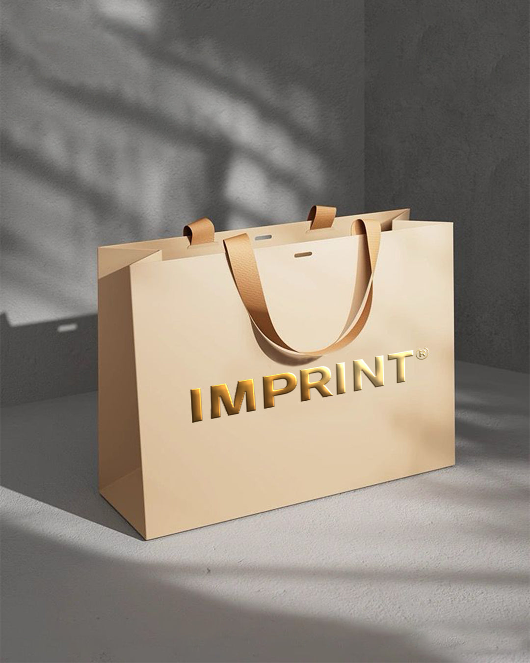 Custom Luxury Colored Shopping Bags with Ribbon Handles – IMPRINT®
