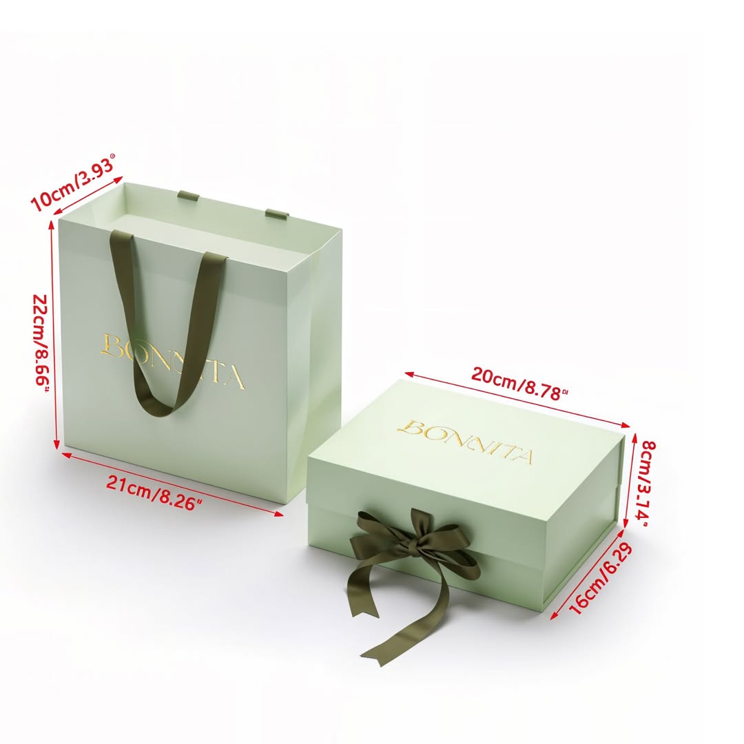 Custom Luxury Gift Bag & Rigid Box Set- By Imprint