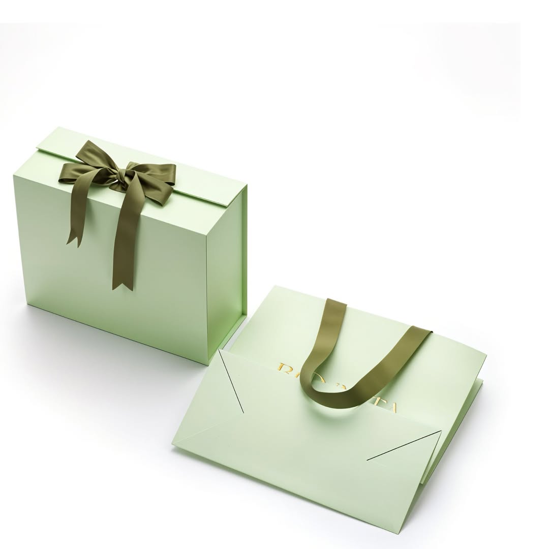 Custom Luxury Gift Bag & Rigid Box Set- By Imprint