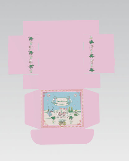 Custom Luxury Rigid Box with Illustrated Design || By Imprint