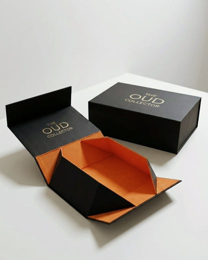 Custom Foldable Rigid Box – Luxury Origami-Style Packaging