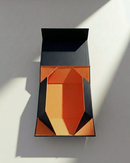 Custom Foldable Rigid Box – Luxury Origami-Style Packaging