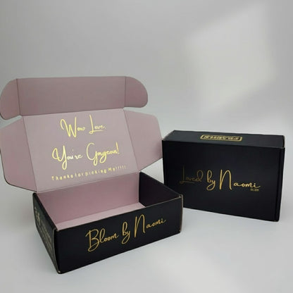 Custom Branded Corrugated Mailer Box (MOQ 500 pcs)