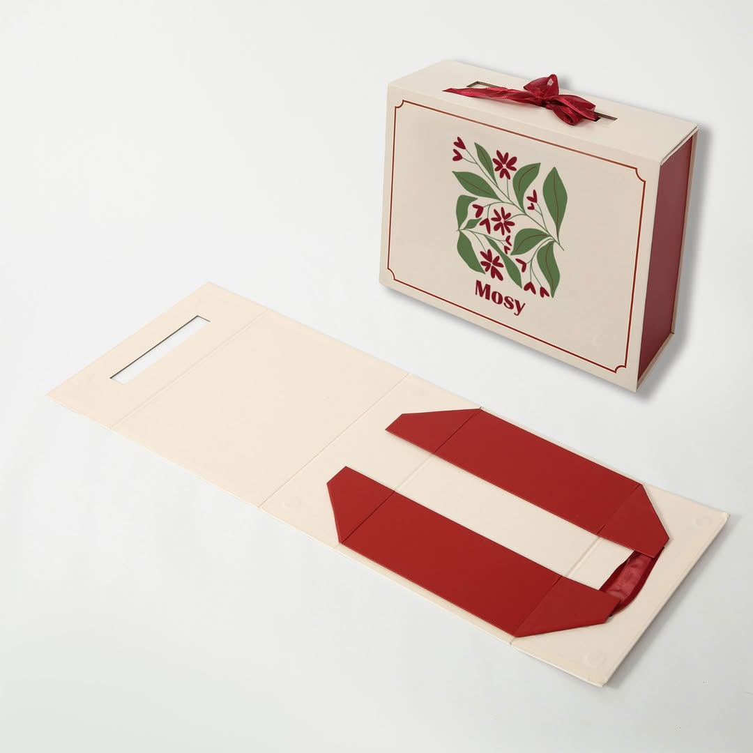 Custom Foldable Rigid Box – Luxury Branded Packaging Solution (MOQ 500 pcs)