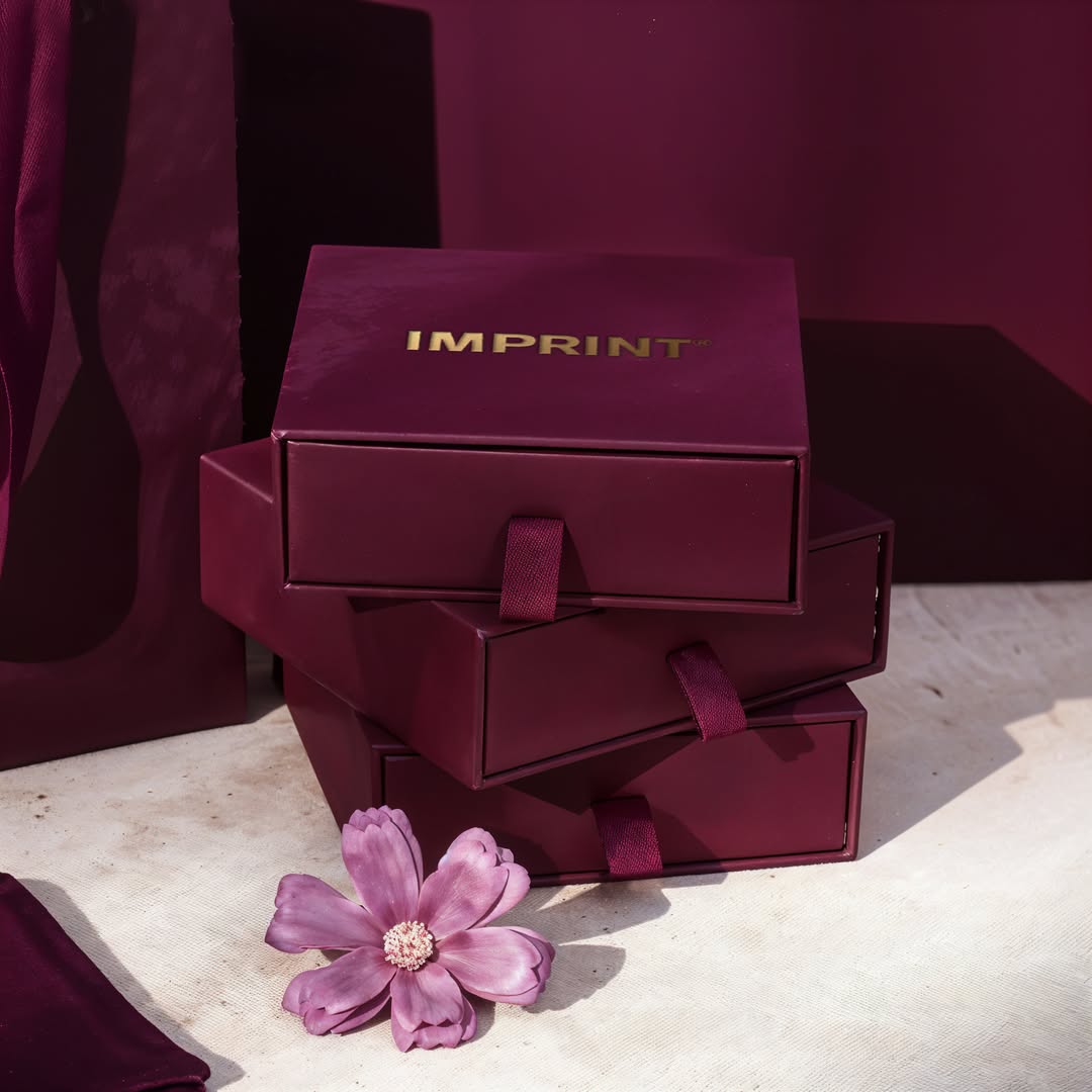 Custom Luxury Jewelry Packaging Set – Imprint Signature Collection (MOQ 500 pcs)