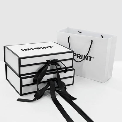 Custom Foldable Rigid Box with Ribbon Closure – Luxury Packaging (MOQ 500 pcs)