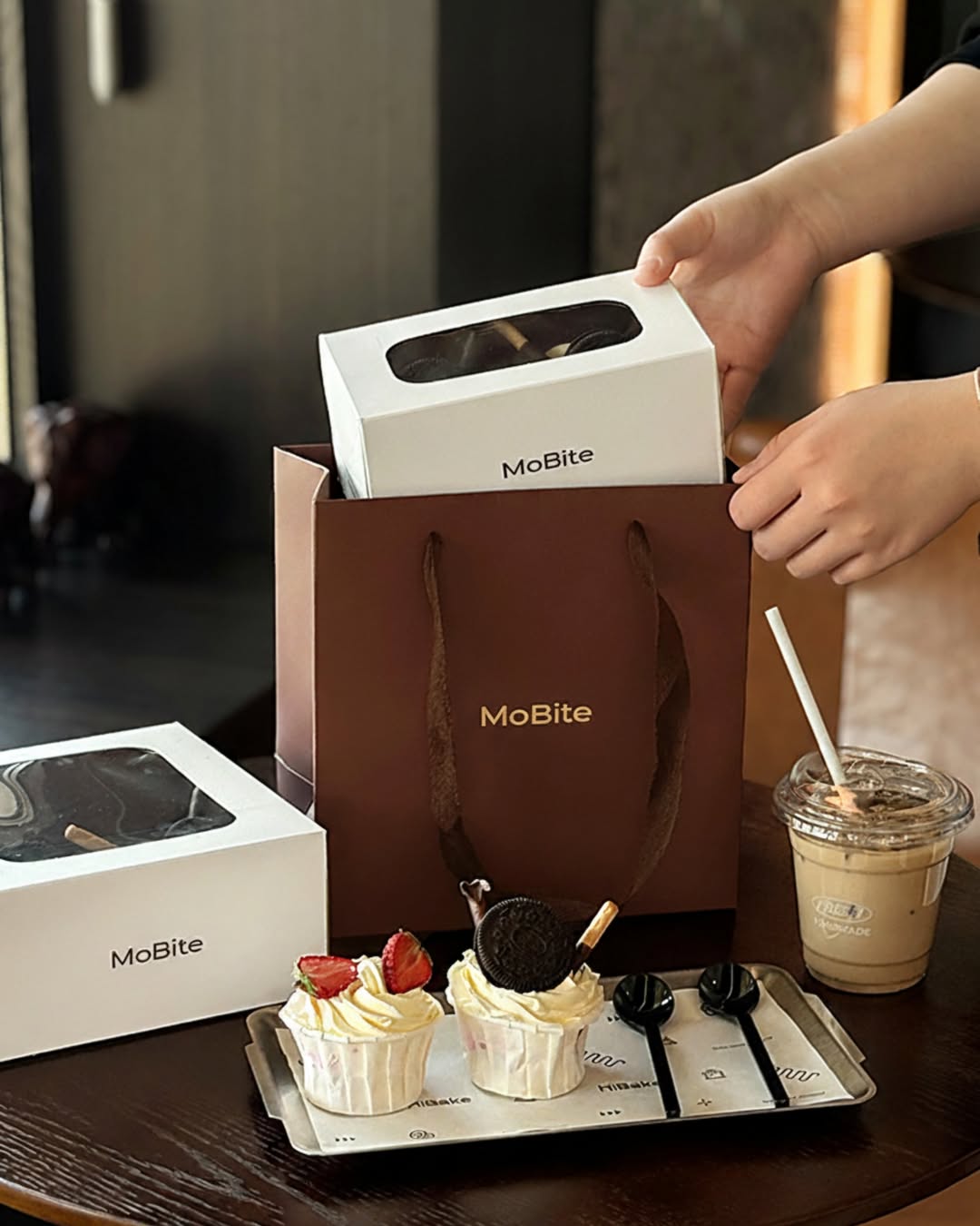 Custom Premium Dessert & Bakery Packaging Set (MOQ 500 pcs)