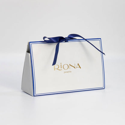 Custom Luxury Jewelry Gift Box with Ribbon Closure (MOQ 500 pcs)