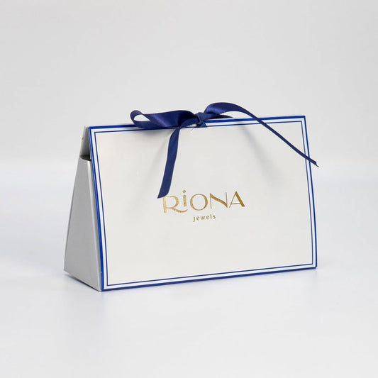 Custom Luxury Jewelry Gift Box with Ribbon Closure (MOQ 500 pcs)