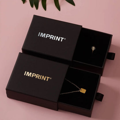 Custom Rigid Jewelry Box  (MOQ 500 pcs)