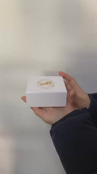 Custom Luxury Jewelry Box with Gold Foil Logo – Rigid Box Edition